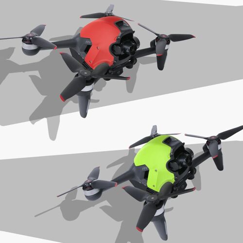 Remplacement Du Couvercle Supérieur De Protection Portable Anti-Rayures Pour Dji Fpv_Black-Générique