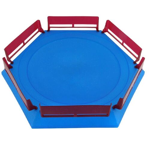 Diy Burst Gyro Arena Disque Duel Spinning Beyblades Launcher Stadium Enfants Toy_Black
