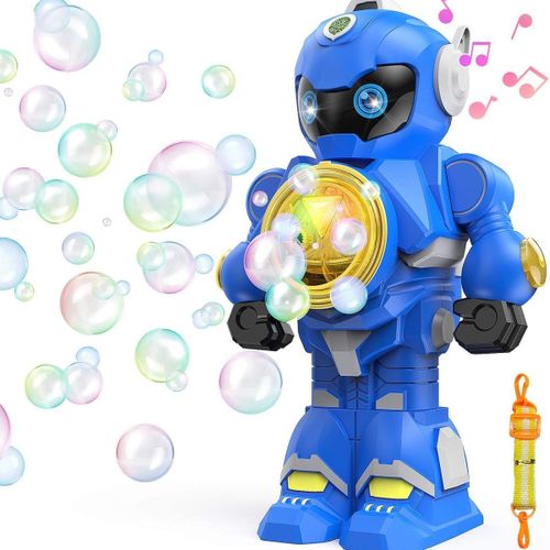 Machine À Bulles De Savon, Souffleur De Bulles, Musique Et Lumière, Robot Bulle Klb