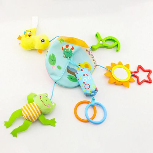 Lit Suspendu Bell Parapluie Pendentif Crèche Décoration Non Toxique Hochet En Peluche Pour Baby_# B