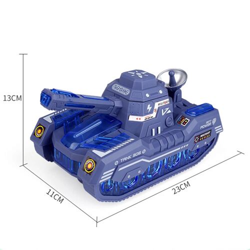 Char de combat électrique Réaliste Télécommande Tank Tire avec des sons de lumières RC Jouets militaires Cadeau pour les enfants
