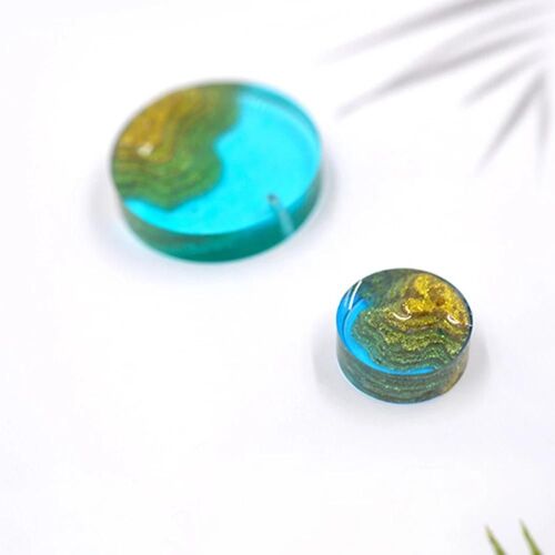 4pcs Island Casting Epoxy Mold Kit Diy Fabrication Bijoux Pendentif Bracelet Moule