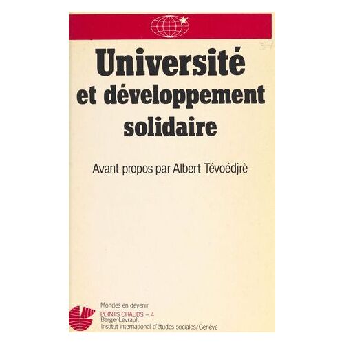 Université Et Développement Solidaire