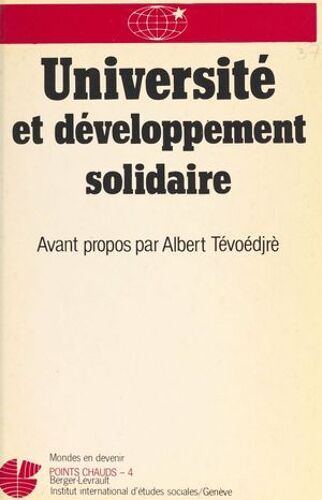Université Et Développement Solidaire