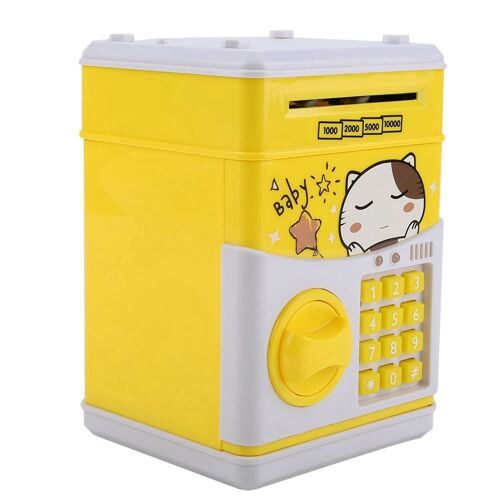 Banque de jouets, ATM, mot de passe électrique, tirelire, économie automatique KLB
