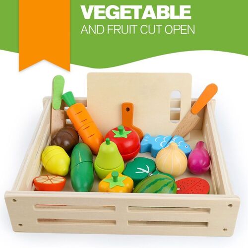 Jeu De Simulation Alimentaire En Bois Pour Enfants, Cuisine, Rôle Klb
