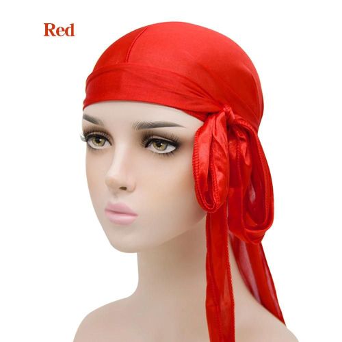 Chapeau De Pirate Élastique Pour Hommes Bandeau Respirant Sans Odeur Pour Festival S'habillant Rouge