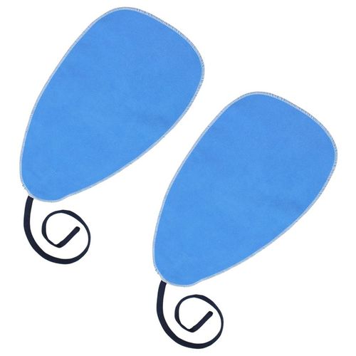2pcs Nettoyant Chiffon Écouvillon Pour Clarinette / Piccolos / Flûtes / Saxophone Nettoyeur De Clarinette Multifonctionnel Pour Tube Intérieur Bleu Clair
