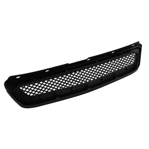 Pare-Chocs Avant De Voiture Calandre De Capot En Nid D'abeille Pour Honda Civic 96-98 Ek Cx Dx Ex Lx_Black