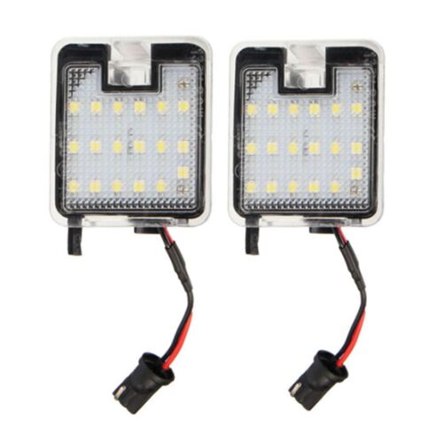 2pcs 18 Smd Ultra Bright Led Rétroviseur Lumière Pour Ford Kuga Focus Mondeo_White