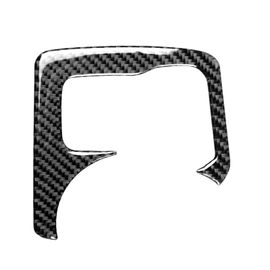 Autocollant De Décor De Cadre De Console Centrale De Voiture En Fibre De Carbone Pour Nissan 370z Z34 09-20