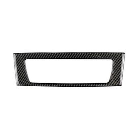 Voiture Air Conditionné Cd Panneau De Contrôle Autocollant Décor Fit Pour Bmw Z4 2009-2015_Black