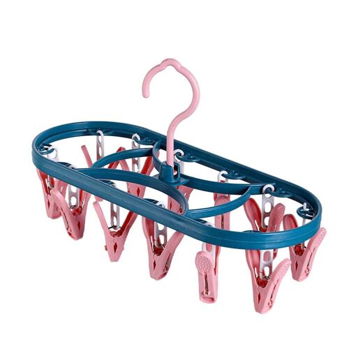 Cintre de manteau pour étudiants Matériaux de qualité élevés et durables pour dortoir Poudre bleue