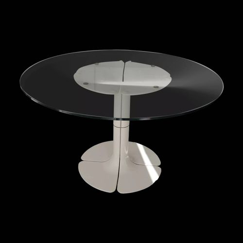 Table Haute Elyse Pierre Paulin Blanc