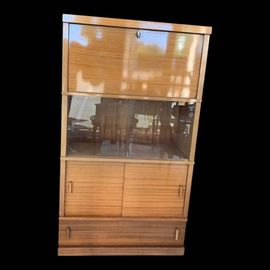 Bibliothque Vintage Anne 60 Marron