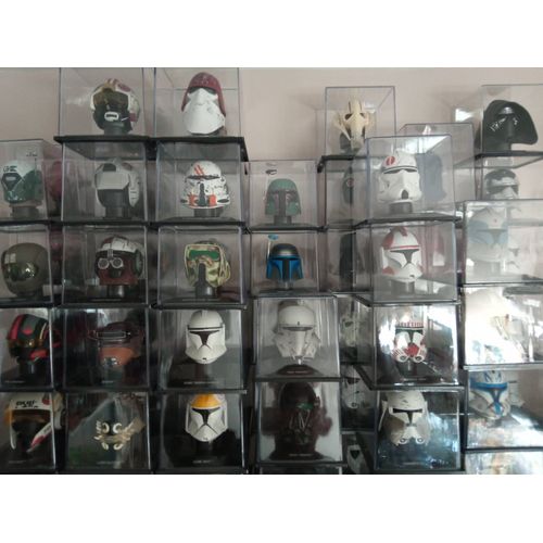 Casque Star Wars Altaya Collection Complète De 80 Casques