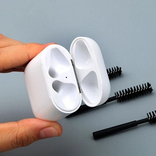 Brosse de nettoyage de casque Outil de nettoyage polyvalent portable pour boîte de charge d'écouteurs sans fil 5PCS