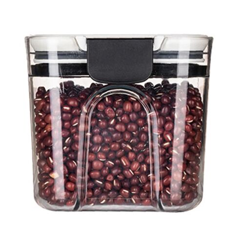 Ensemble De Récipients De Stockage Farines / Sucres Cuillère À Double Usage Intégrée Étui De Rangement Multifonctionnel Pour Une Utilisation En Cuisine 350ml