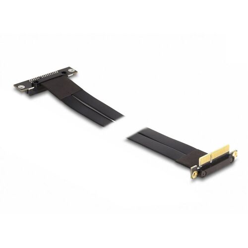 Delock Carte Riser PCI Express x4 mâle coud? ? 90? vers x, Carte m?re?: accessoires