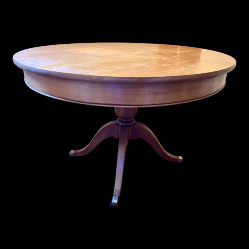 Table Ronde Extensible Bois