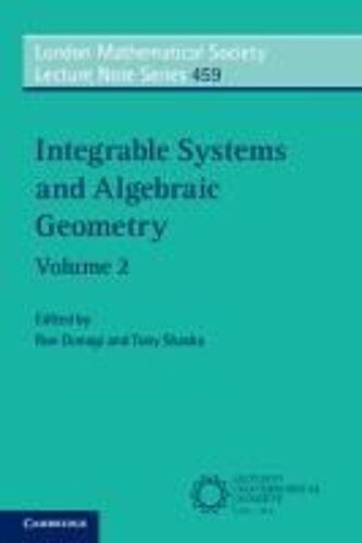 Integrable Systems And Algebraic Geometry
