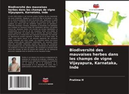 Biodiversité Des Mauvaises Herbes Dans Les Champs De Vigne Vijayapura, Karnataka, Inde