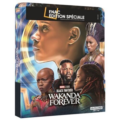 Black Panther : Wakanda Forever - Exclusivité Fnac Boîtier Steelbook® - 4k Ultra Hd + Blu-Ray