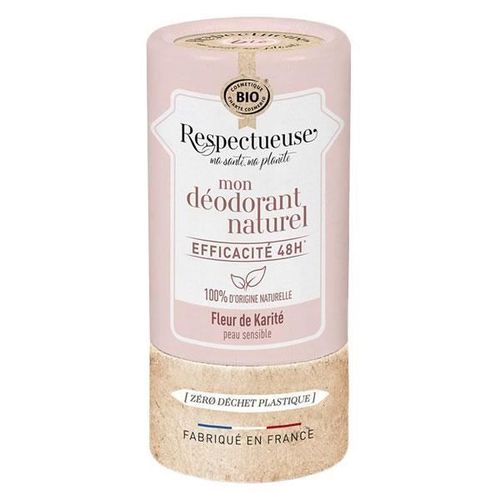 Respectueuse Mon Déodorant Naturel Fleur De Karité Bio 50g 