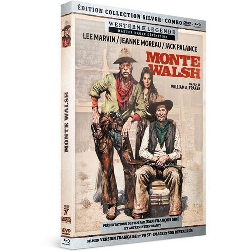 Monte Walsh - Édition Collection Silver Blu-Ray + Dvd de William A. Fraker