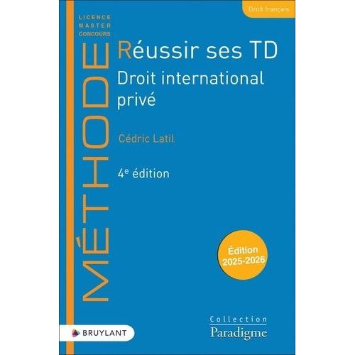 Réussir Ses Td Droit International Privé