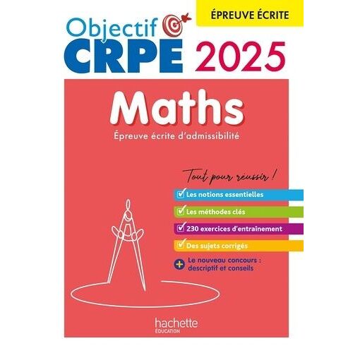 Maths - Epreuve Écrite D'admissibilité