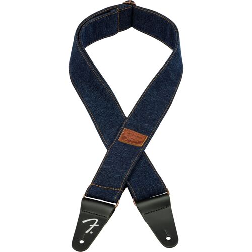 Fender X Wrangler® Denim Strap Dark Indigo Sangle De Guitare