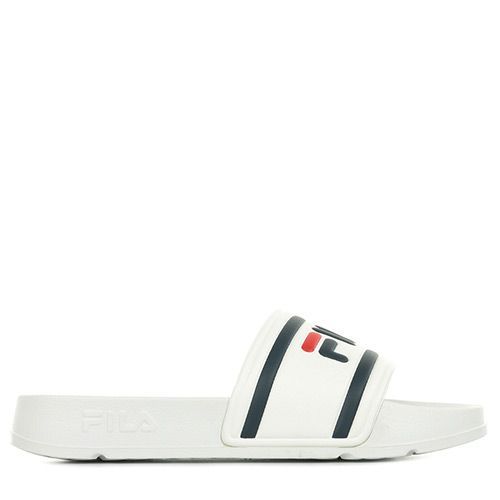 Claquettes Mules Fila Morray White W Et J 56931 Blanc