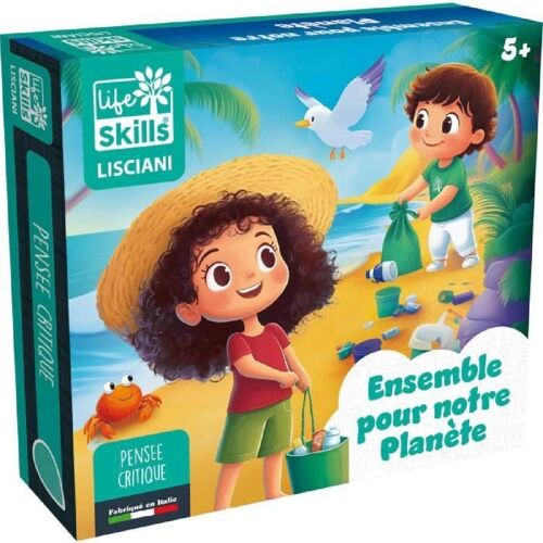Ensemble Pour La Planete - Jeu De Plateau - Life Skills - Plateau Illustré