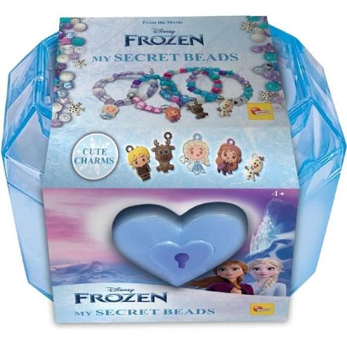 Coffret Bijoux - Liscianigiochi - La Reine Des Neiges - Coffret Avec Serrure. Perles Et Breloques