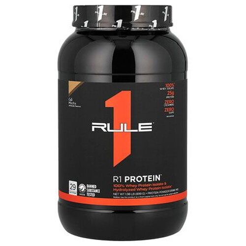 Rule One Proteins Mélange À Boire En Poudre De Protéines R1, Café Mocha, 899 G 