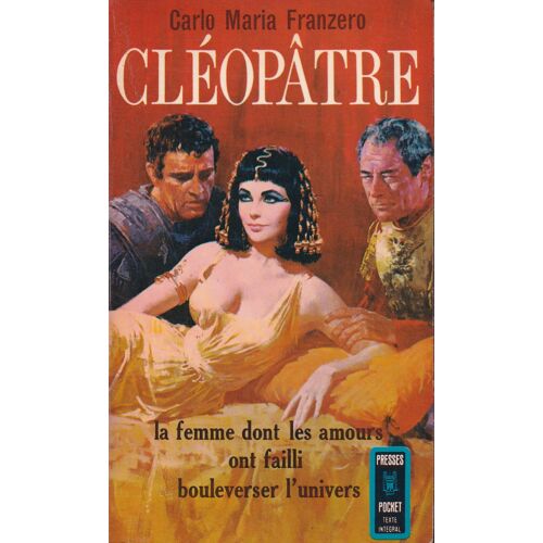 "Cléopâtre", Carlo Maria Franzero, Pocket, 1963