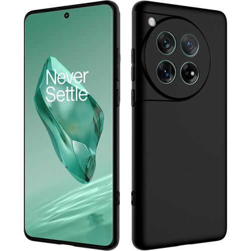 Coque pour OnePlus 12 5G Souple noire en Gel TPU Antichoc XEPTIO