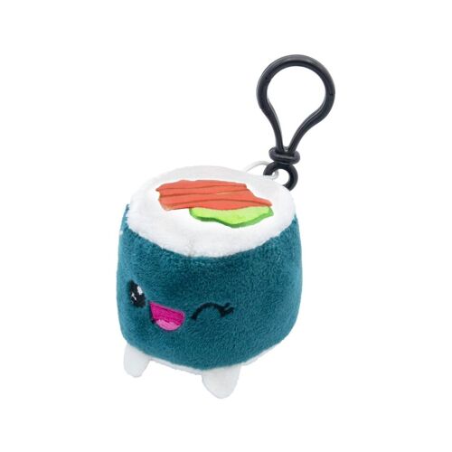 Fun Food - Peluche & Porte-Clés Plushi Maki Sushi With Saumon 7 Cm