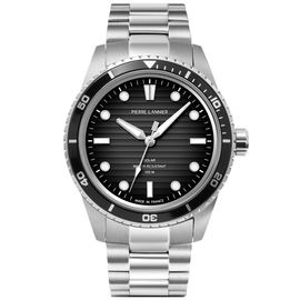 Montre Homme Inti Argenté Cadran Gris Bracelet Acier Argenté 22 Mm