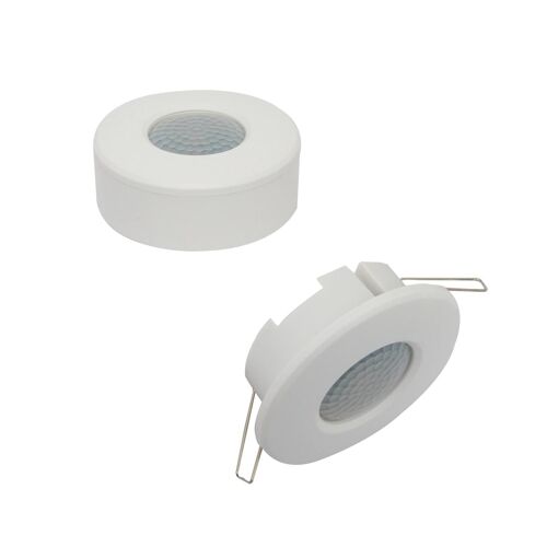 Détecteur de Présence PIR et Crépuscule 360º Smart en saillie/encastrable Noir