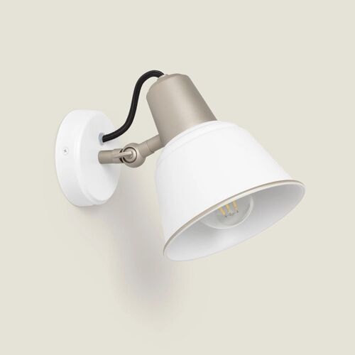 Lampe Murale Salle De Bain Métal Birzay Blanc