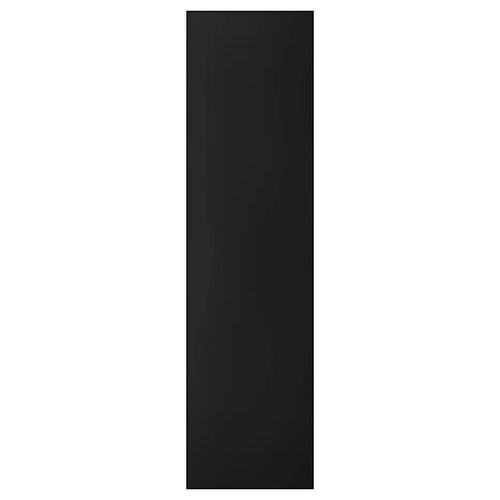 Joue de finition Stevia noir mat L. 64 cm x H. 240 cm Caraway Innovo GoodHome