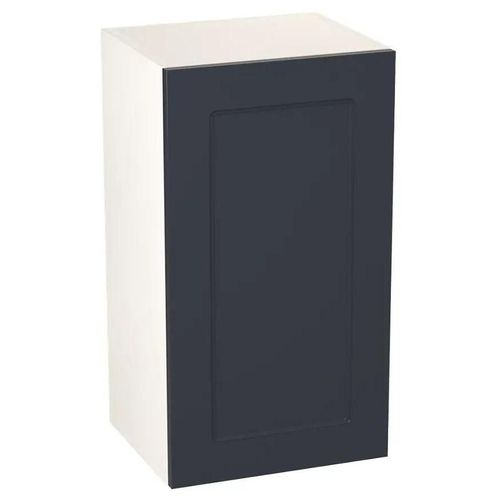 Meuble Haut De Cuisine Avec 1 Porte Goodhome Artemisia Bleu L. 40 X H. 72 Cm