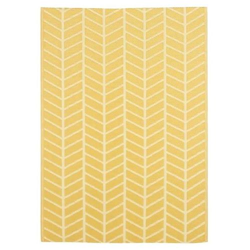 Tapis Goodhome Cocoon Jaune 120 X 170 Cm