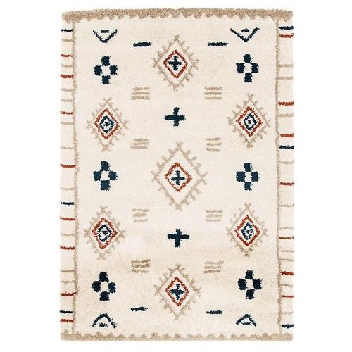 Tapis Pelucheux Tissé Manzo Goodhome L. 120cm X L. 170cm Multicolore