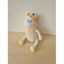 Doudou Zebre Rayures Okaidi