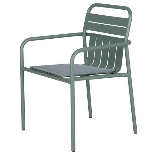 Fauteuil De Jardin Lithari Vert Goodhome