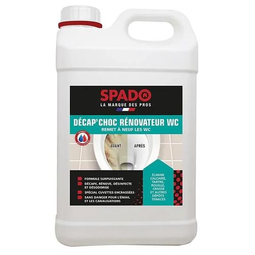 Décap'choc rénovateur pour WC Spado 3L