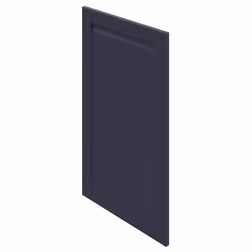 Porte De Colonne De Cuisine Garcinia Bleu Mat L. 60 Cm X H. 100 Cm Goodhome